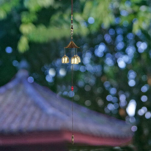 Η ειρηνική διακόσμηση σπιτιού, το Vintage Wind Chime προσφέρει εξωτερική κρεμαστή 2