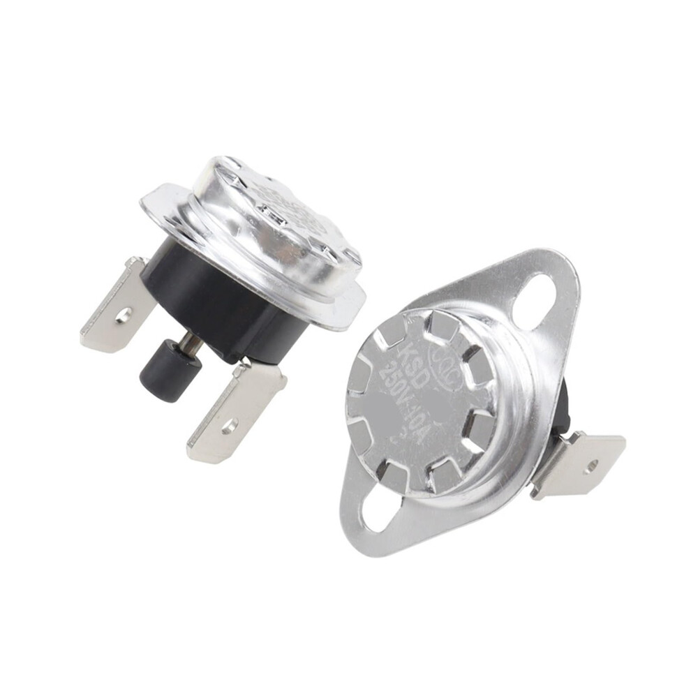 10Pcs Ksd303 80C Manual Reset Thermostat Switch 10A Normally Closed Temp Cutoff 9119770387295
