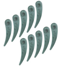 Lames de rechange pour débroussailleuses Bosch Durablade, lames Durablade à haute vitesse de coupe et tranchant net, lot de 24 lames résistantes