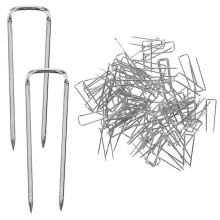 Silver Stainless Steel U Pins for DIY Sewing and Quilting Supplies Reusable Strong Design 1 Box