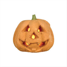 Vuurkorven, uitgeholde pompoen voor open haarden, nep Halloween decoratie voor gebruik in I