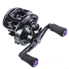 Fishing Reel 7.2:1 Speed Baitcasting with 25Stage Magnetic Brake, 8kg Drag, Aluminum Alloy, Right Hand for Freshwater