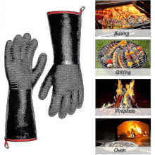 932f Extreme Heat Resistant Gloves For Grill Bbq, Waterproof Long Sleeve Pit Grill Gloves For Fryer, Baking, Oven,smoker,fireproof, Oil Resistant Neop