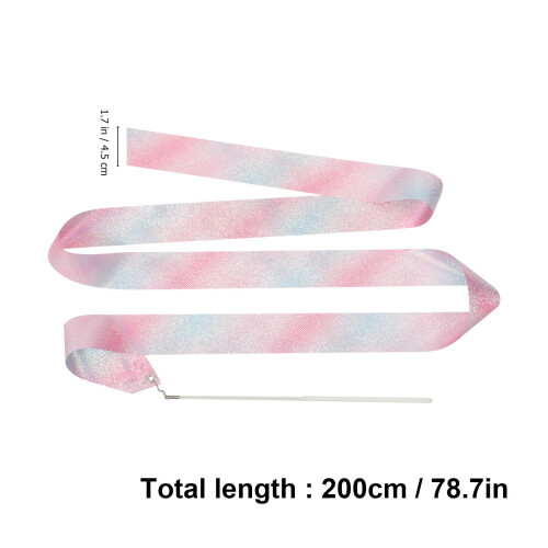 2Pcs Bastão De Fita Para Ginástica E Decoração 1