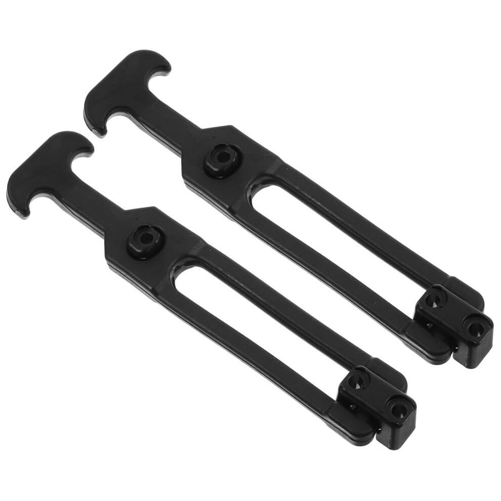 2 Pcs Rubber Thandle Draw Latch With Ergonomic Grip For Toolbox Cooler Machinery Secure Closure 9323874616131