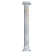 3D Roman Column Wall Sticker Waterproof PVC Mural for Living Room TV Background, 30x240cm