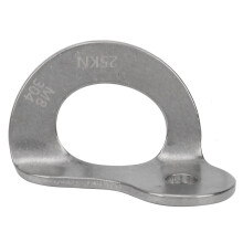 Equipo de escalada portátil, anclaje de metal diseñado para un uso seguro y versátil, amplio uso de mano de obra fina en anclaje de escalada de