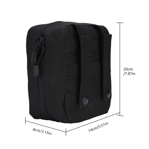 Θήκες Molle EMT, ελαφριά, αδιάβροχη, ανθεκτική, ιατρική τσάντα IFAK από νάιλον με 2