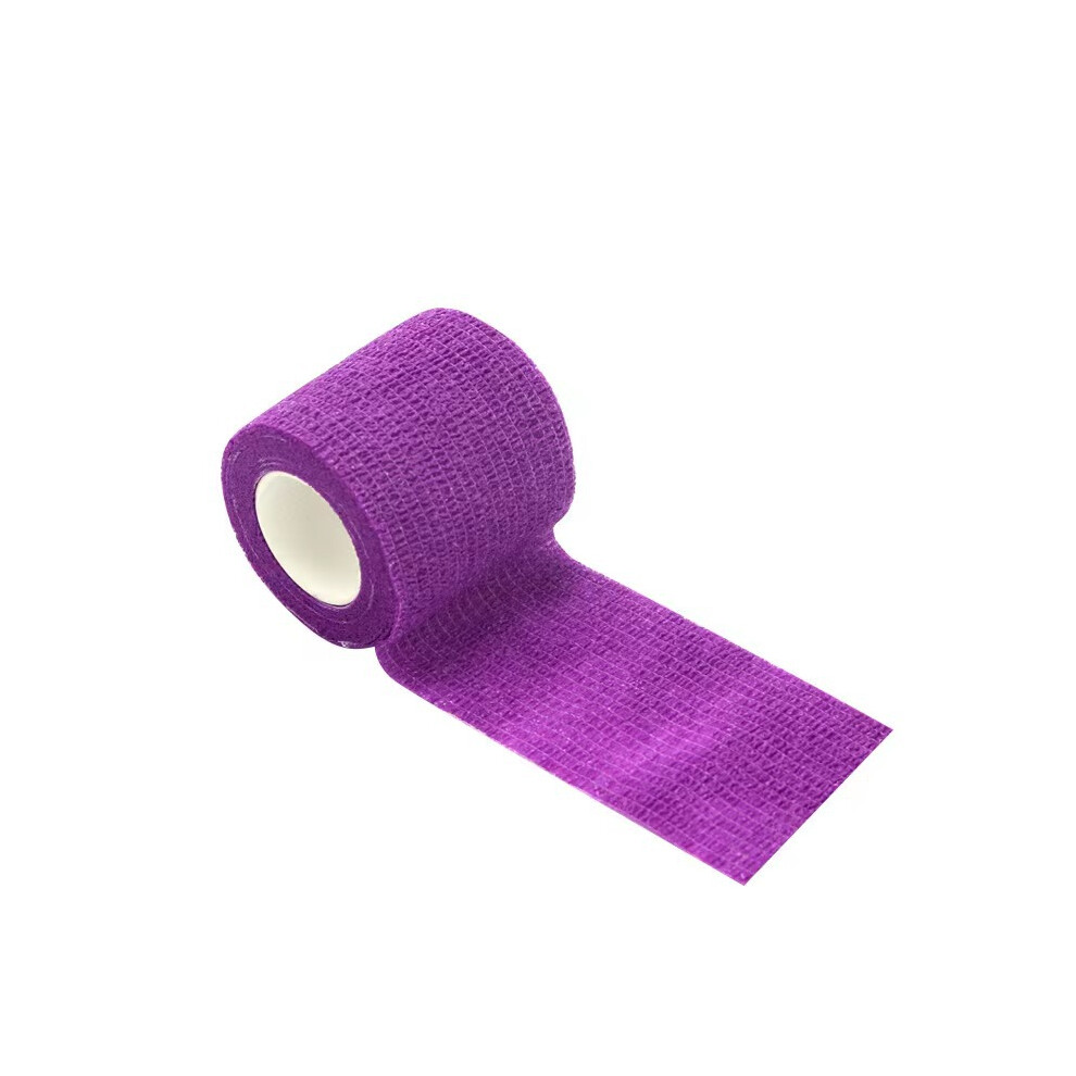 Breathable Fabric Elastic Bandage for Joint Support, Self Adherent Cohesive Wrap with Porous Non-Woven Fabric, Self Adhesive Bandage Wraps for Ankle W