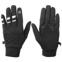 Guanti invernali alla moda, termici, compatibili con touchscreen, con impugnatura antiscivolo, regalo perfetto per alpinisti e ciclisti.
