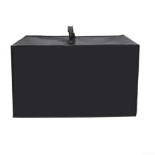 Microwave Oven Dust Cover Waterproof HeatResistant 420D Oxford Cloth Kitchen Appliance Protector Black 50x40x32cm