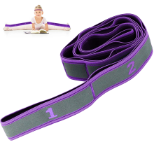 Geruchloses Stretchband aus dehnbarem Material für Yoga, Pilates und Gymnastik, Schlaufendesign für einfache Positionierung, superelastisches und