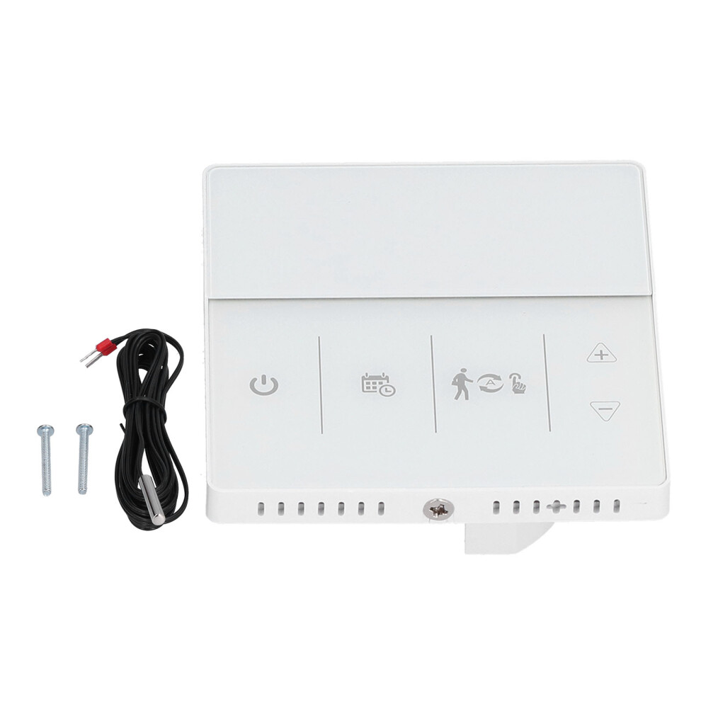 The Smart Choice For Your Rv, Weekly Programmable Energy-Efficient Smart Thermostat With Lcd Display Touchscreen, Voice Control For Hands-Free Operati 9198585907034