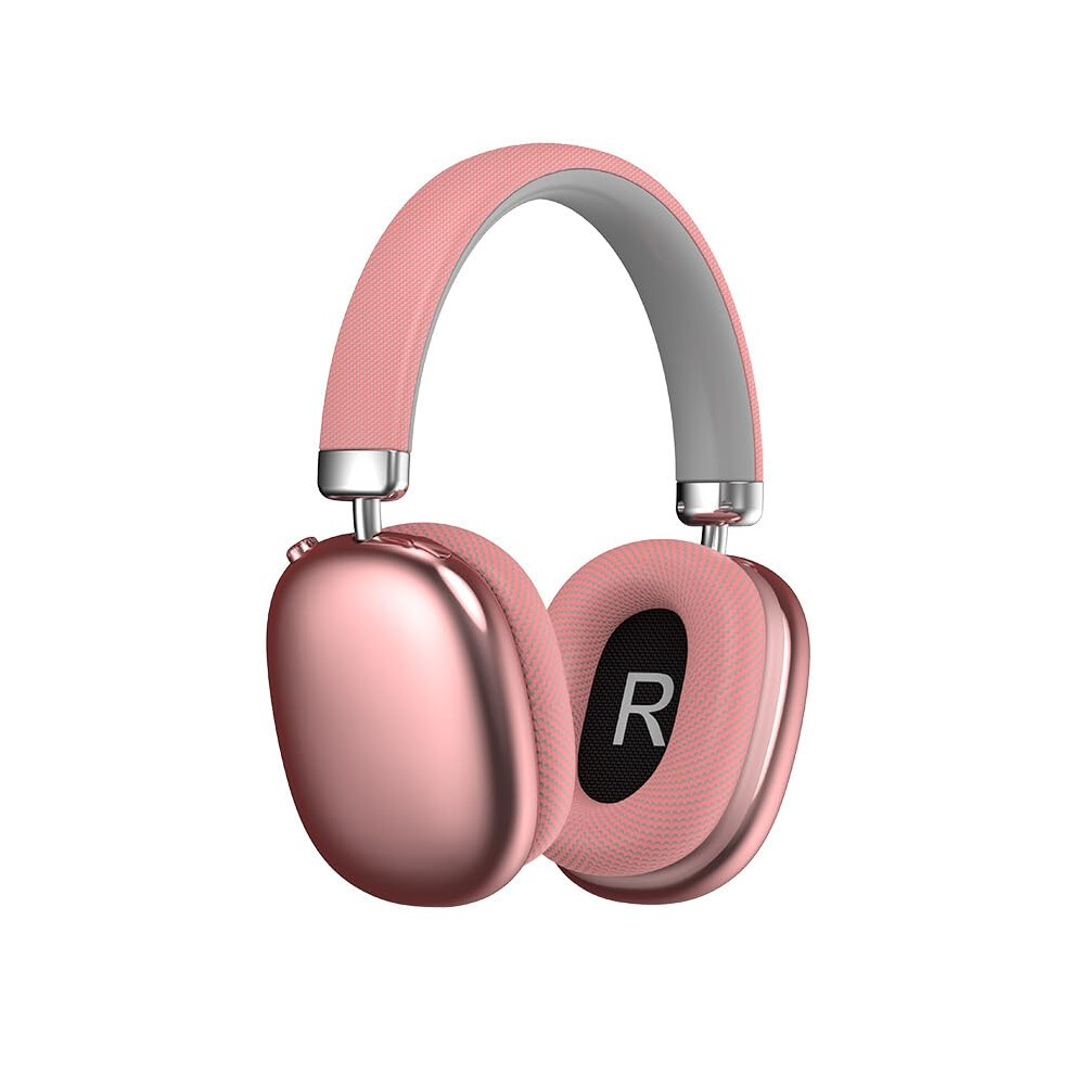 Wireless Noise Cancelling Bluetooth Over Ear Headphones With Mic And Hifi Stereo Sound Pink 9119770388612