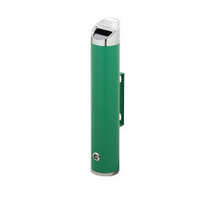 Stainless Steel Wall Mounted Outdoor Ashtray with Lockable Smokeless Design for Public Areas