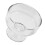220ml Crystal Dessert Cup with Footed Base for Ice Cream, Pudding, Fruit Trifle and Yogurt 1