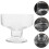 220ml Crystal Dessert Cup with Footed Base for Ice Cream, Pudding, Fruit Trifle and Yogurt 2