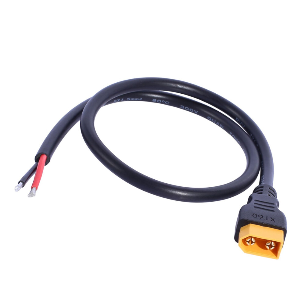 Sheathed Connector To 2Pin 14Awg Silicone Cable 50Cm For Rc Battery And Quadcopter 9339159833278