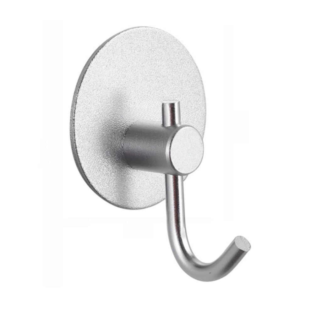 Effortless Wall Solutions, Adhesive Wall Hooks For Quick Installation, Stainless Steel For Longevity, Waterproof Heavy Duty Hooks For Heavy Items 9454554847627