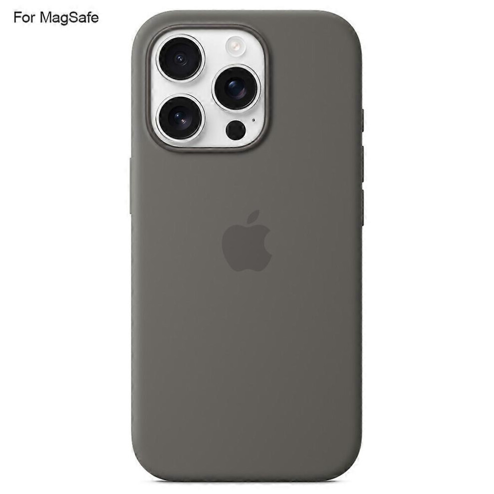 For Iphone 16 Pro Case Compatible With Magsafe Liquid Silicone Phone Back Cover [Induction Popover] 6935161356786