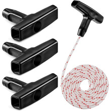 Nylon-Startseil, universelles Ersatz-Startseil für Rasenmäher, Kettensäge, Freischneider, Kantenschneider, einfache Anpassung mit 3