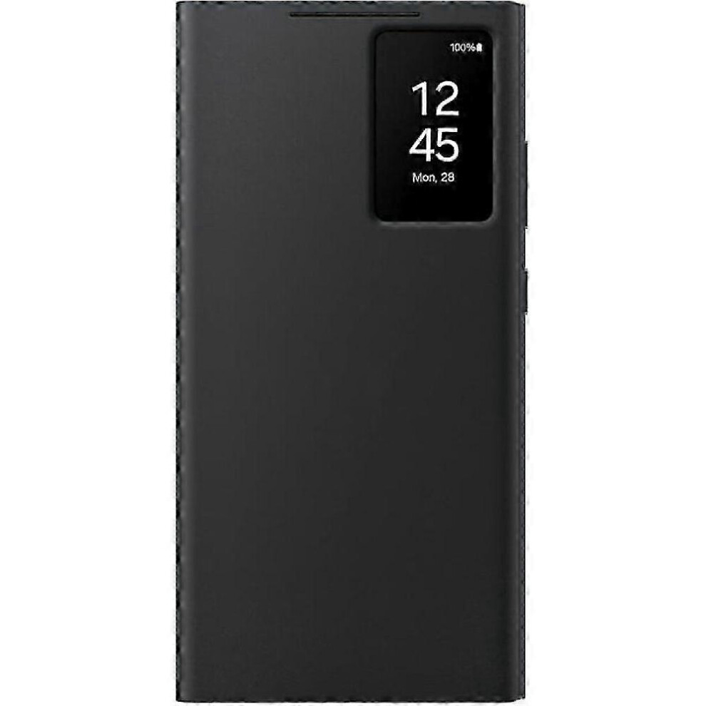 Official Galaxy S24 Ultra Smart View Wallet Case, Black