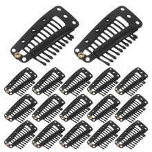 Hair Extension Wigs Snap Clips Hair Styling Tools for Firm Hold 20Pcs