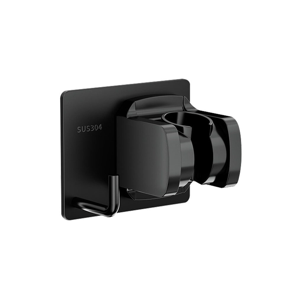 Shower Wand Bracket, Waterproof For Smooth Surfaces, Easy Install Remove Stainless Steel Shower Head Holder With Hook, Universal Application For Bathr 9454554846460