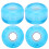 Τροχοί Skateboard Cruiser52mm, Τροχός αντικατάστασης με φως LED που αναβοσβήνει από υλικό PU 3