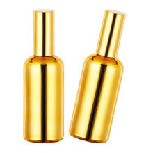Cocktail Atomizer and Perfume Spray Bottle 30ml Glass Bitters Sprayer Gold Leak Design