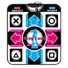 Rhythm Dance Game Mat, High-elastic Cotton and High-density Black EVA Matte Construction, Based on Dance Dance Revolution, Perfect for Family Dance Ac