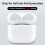 Compatible with Apple AirPods 4 Charging Case Bluetooth Earphone USB-C Port Wireless Charging Box 3