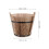 Übertopf Holzfass Indoor Khaki 2