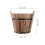 Übertopf Holzfass Indoor Khaki 3