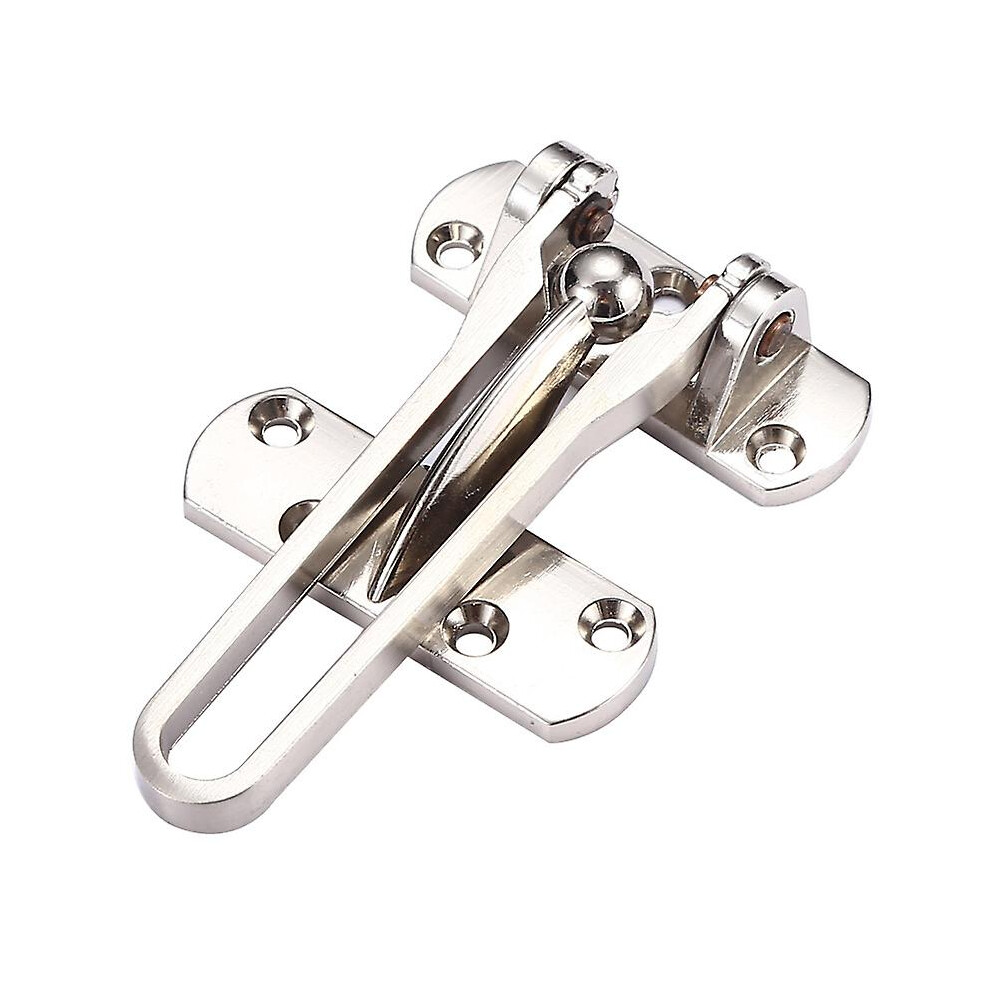Swing Bar Lock For Home Security, Security Latch Lock With Heavy Duty Zinc Alloy Construction, Door Reinforcement Latch For Front And Interior Doors, 9198585914346