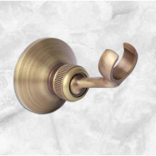 Supporto per doccia in ottone vintage, supporto per doccia regolabile, supporto per doccetta compatibile con raccordo in ottone