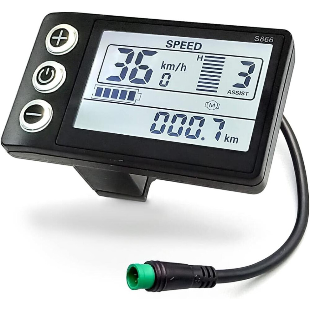 24V 36V 48V 60V Waterproof Lcd Display S866 Controller Panel Dashboard Electric Bike Display For El 7057162502418