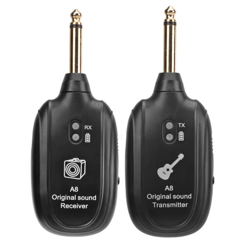 Ασύρματο σύστημα κιθάρας Plug and Play, επαναφορτιζόμενη μπαταρία με μεγάλη διάρκεια 1
