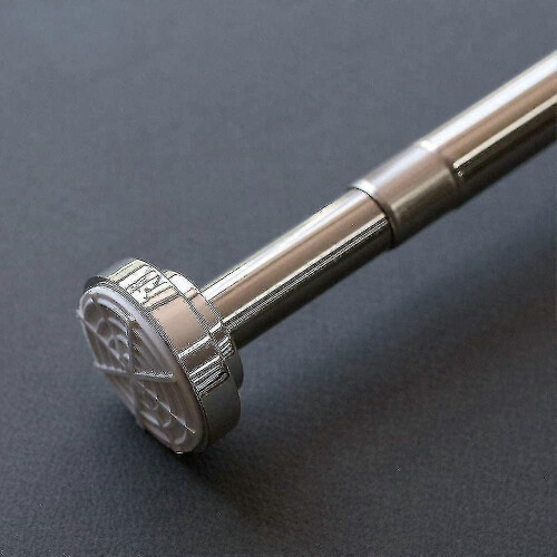 2Pcs Stainless Steel Telescopic Rod 50 Cm-80cm Extendable, Shower Curtain Rod Without Drilli 2