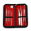 Dental care tools 8 parts with case Silver Silver 1