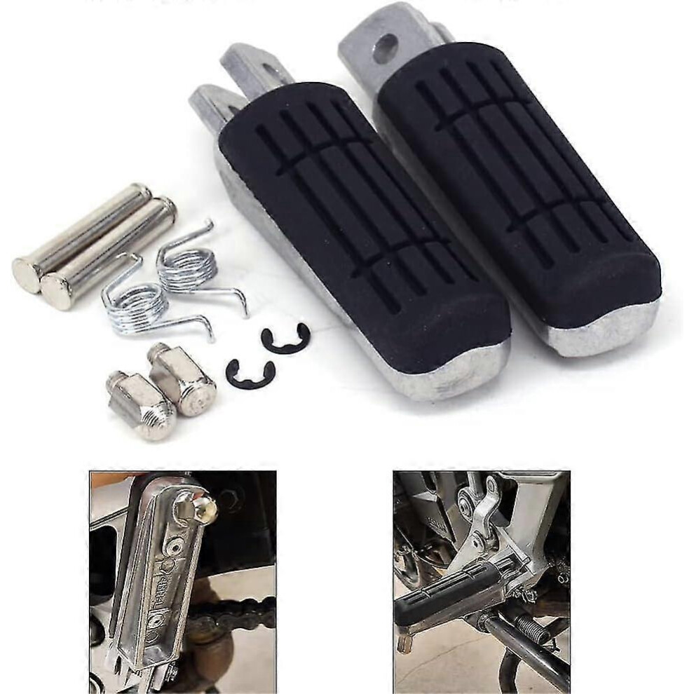 Motorcycle Foot Pegs For Yamaha Tdr125 Fz6 Fzr600 Fzs600 Xj600 Yzf600 R6 Mt03 Tdm900 Xj900 6935161345377