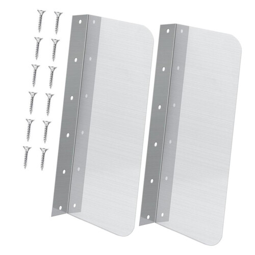 Stainless Steel Durable Wall Mount Guard With Screws Simple 2