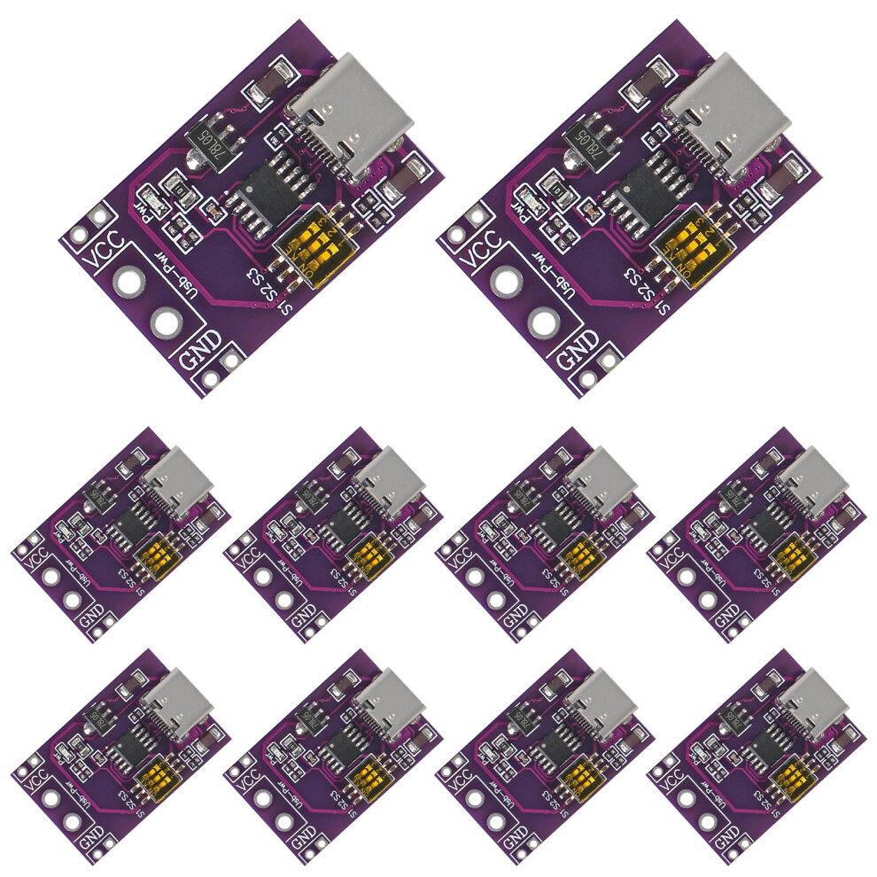 10Pcs Usbc Pd Trigger Module With Adjustable Voltage Output And Multidevice Fast Charging Support 9001264572969