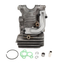 Ensemble piston-cylindre durable pour la réparation du moteur de tronçonneuse. Pièces haute performance compatibles avec Husqvarna 440E.