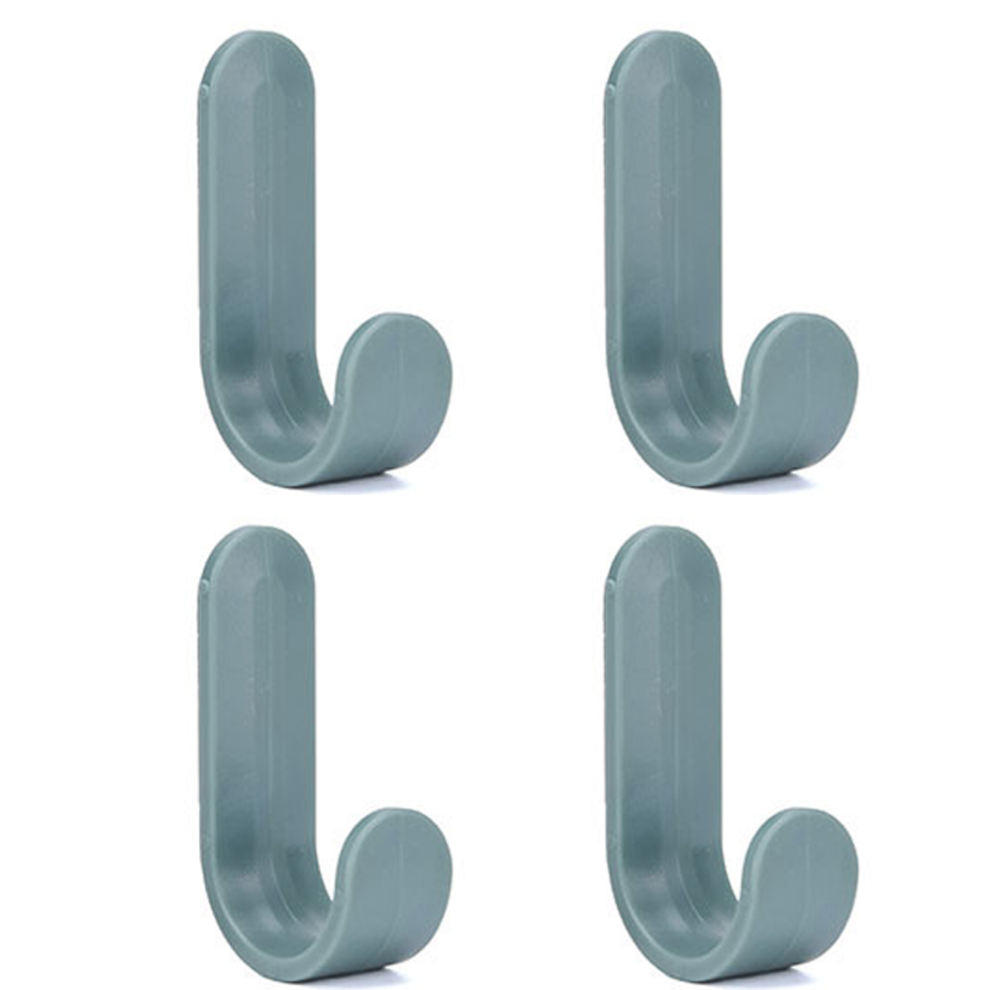 Adhesive Hooks, Nordic Style Utility Hooks For Decorative Wall, Easy Installation Premium 304 Stainless Steel - Brushed, Waterproof & Rust-Proof, Smoo 9454554849737