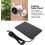 Solar Panel Compatible with Arlo Pro 4/Ultra 2/Pro 3/Ultra/Pro 5S Surveillance Camera Charging Panel 3