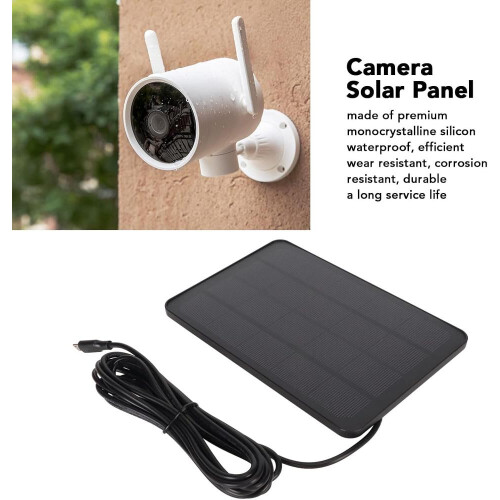 Solar Panel Compatible with Arlo Pro 4/Ultra 2/Pro 3/Ultra/Pro 5S Surveillance Camera Charging Panel 2