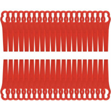 Lames de rechange pour tondeuse, lames de coupe en plastique pour tondeuses sans fil, pièces de rechange de haute qualité en ABS pour moteur et