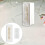 Storage Organizer Box with Lid, Dustproof Waterproof Stackable Container for Cabinet Pantry Bedroom 3