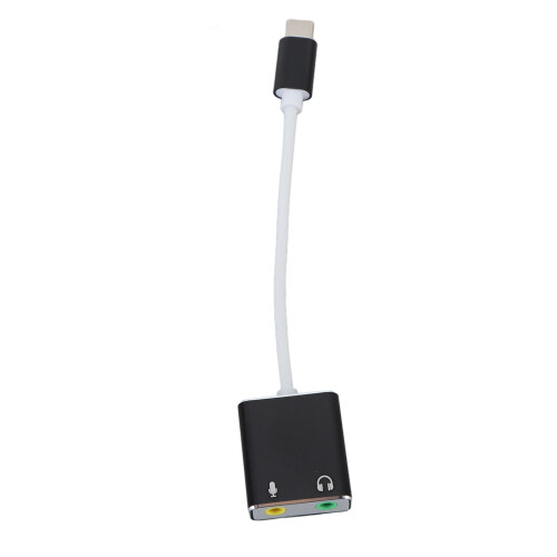 Εξωτερική κάρτα ήχου, προσαρμογέας ήχου USB με 3 υποδοχές των 5 χιλιοστών,